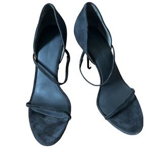 Alexander Wang Stasya Suede Leather Sandals 37